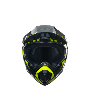 AGV KASK/ AX9 E2206 MPLK STEPPA CARBON/GREY/YELLOW MO124 /