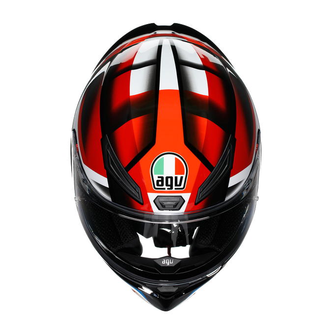 AGV KASK/K1 S E2206 FASTLAP BLACK RED BLUE