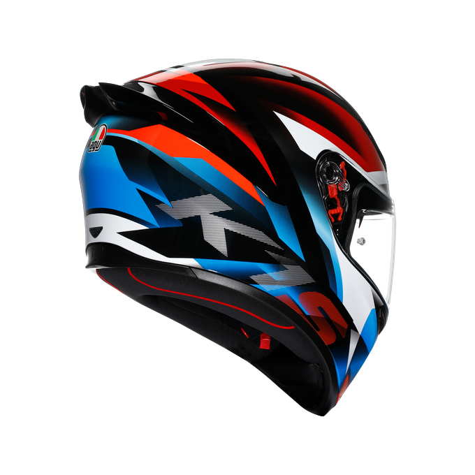 AGV KASK/K1 S E2206 FASTLAP BLACK RED BLUE