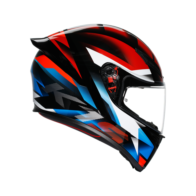 AGV KASK/K1 S E2206 FASTLAP BLACK RED BLUE