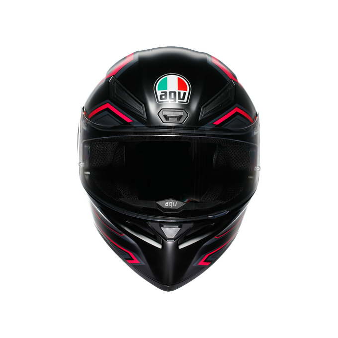 AGV KASK/K1 S E2206 SLING MATT BLACK PINK CONFİGURATİON