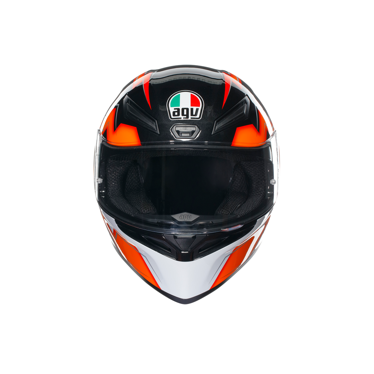 AGV KASK/K1 S KRIPTON BLACK ORANGE