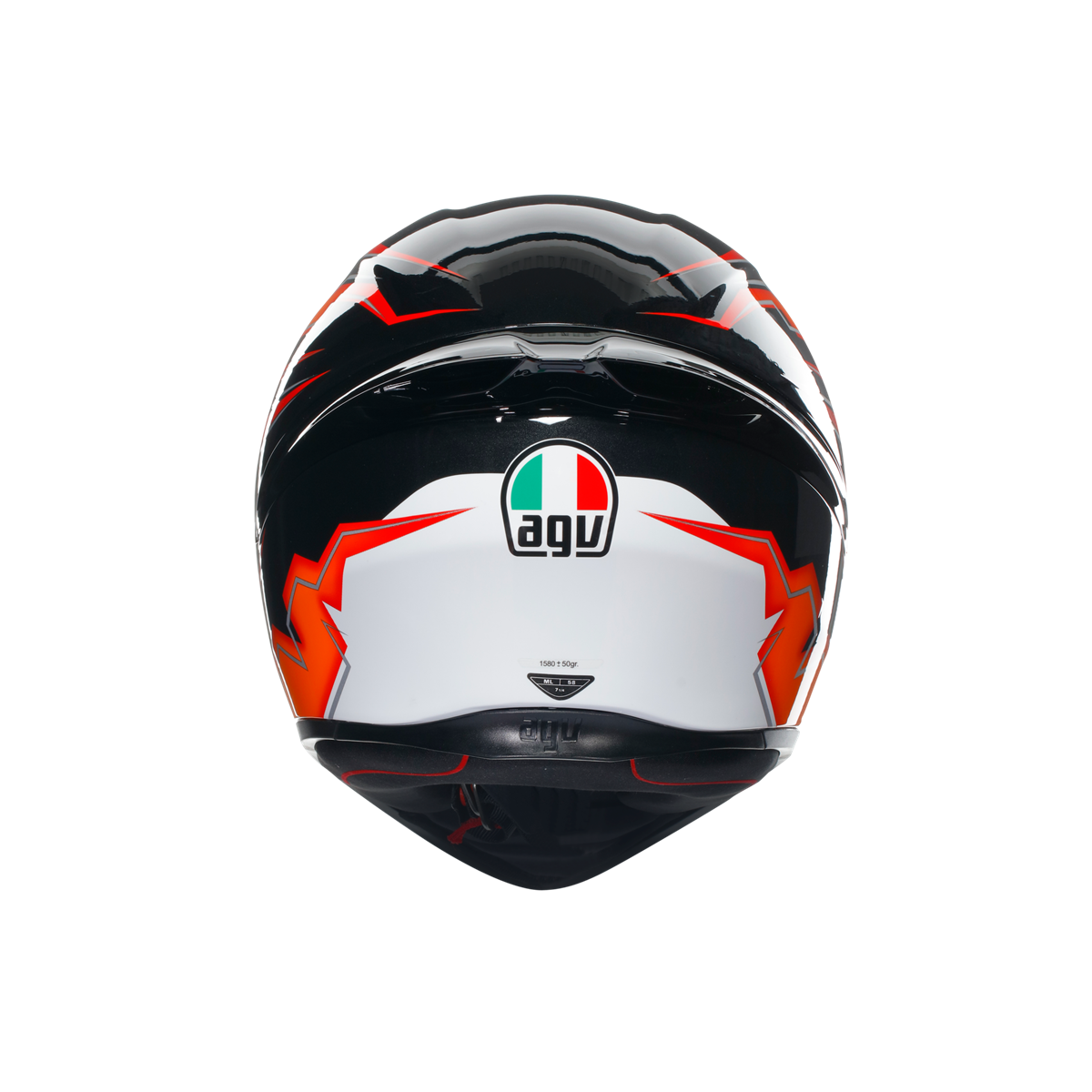 AGV KASK/K1 S KRIPTON BLACK ORANGE
