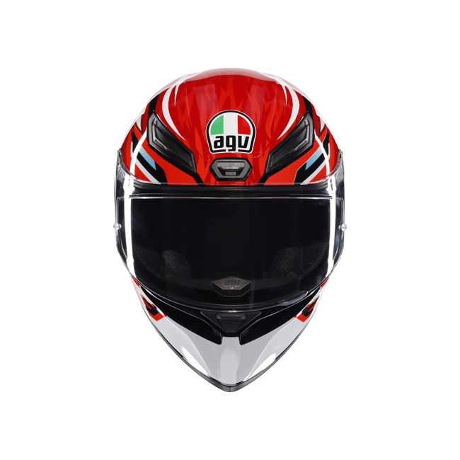AGV KASK/K1 S LION BLACK/RED/WHITE CONFİGURATİON