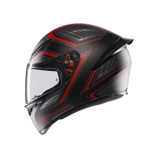 AGV KASK/K1 S  SLING MATT BLACK/RED