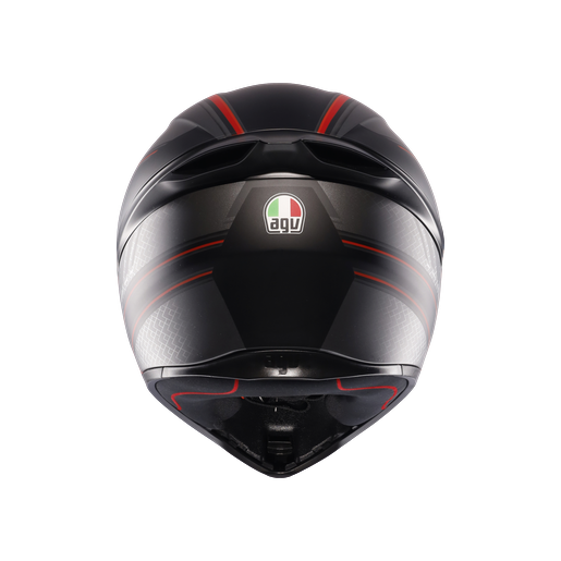 AGV KASK/K1 S  SLING MATT BLACK/RED