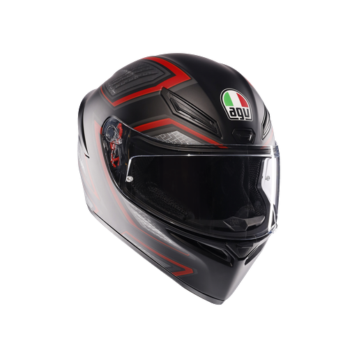 AGV KASK/K1 S  SLING MATT BLACK/RED