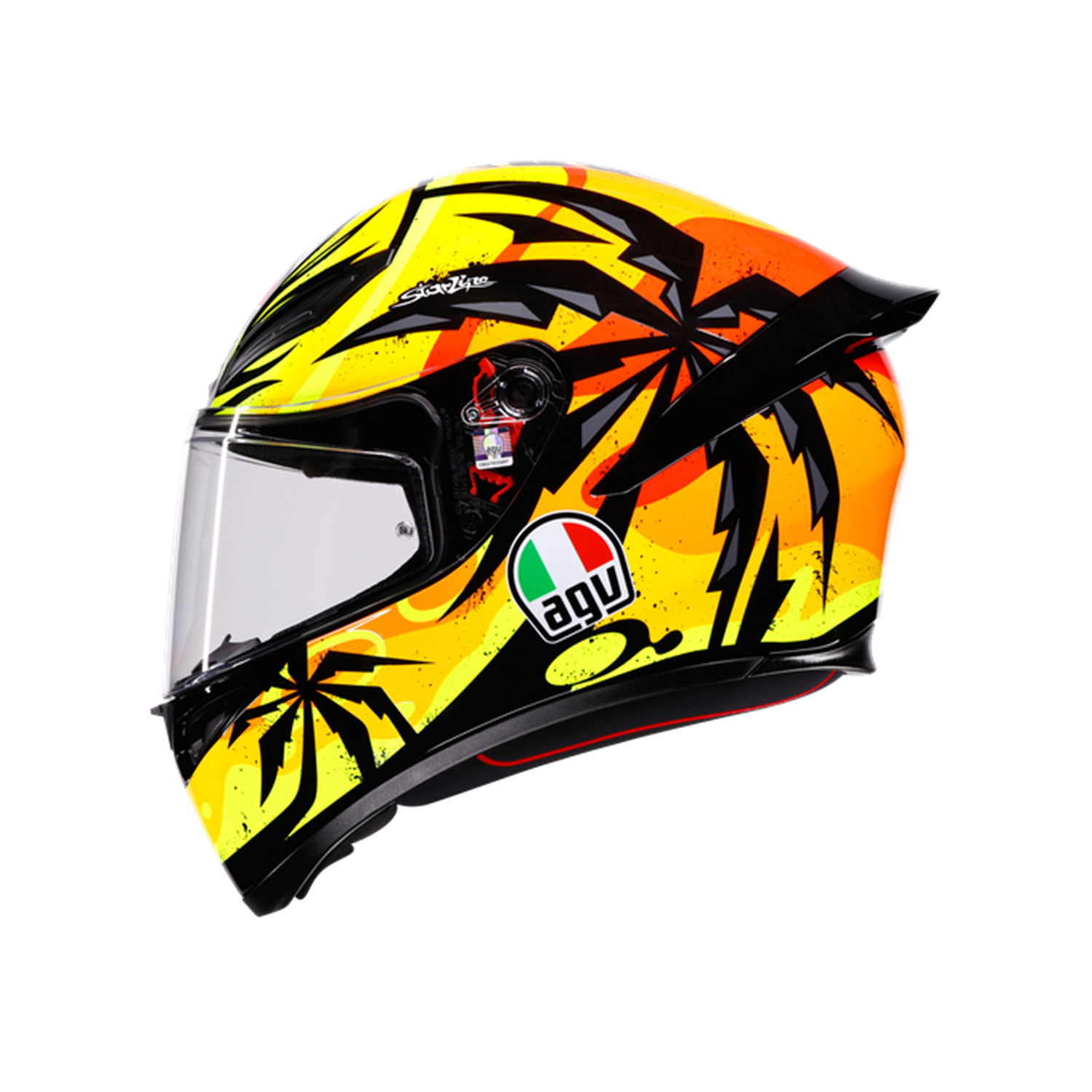 AGV KASK/K1 S TROPICRUSH BLACK/ORANGE