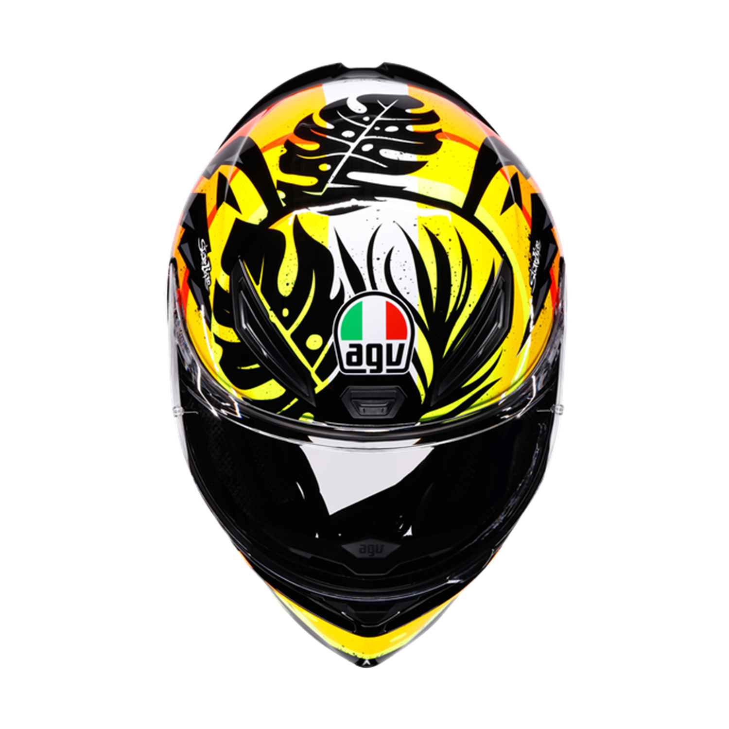 AGV KASK/K1 S TROPICRUSH BLACK/ORANGE
