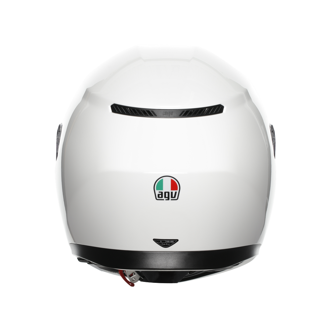 AGV KASK/K3  E2206 MPLK MONO WHITE CONFİGURATİON