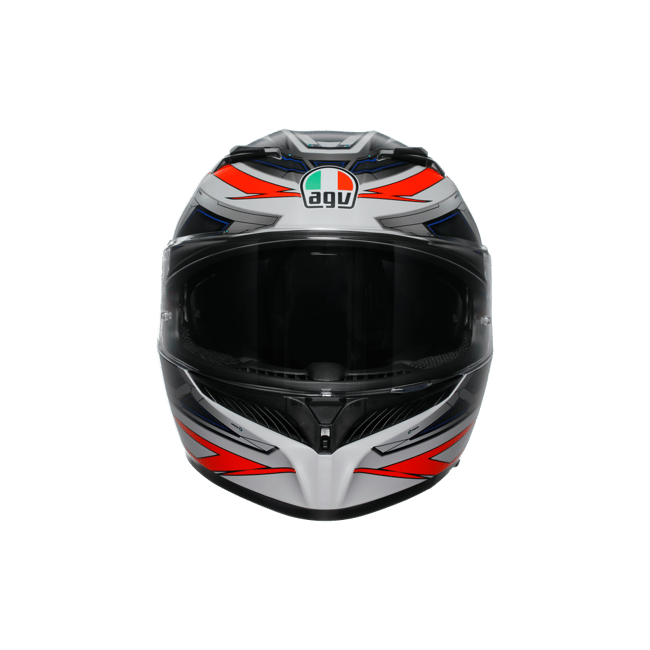 AGV KASK/K3  E2206 MPLK SPACE MATT WHITE RED FLUO  CONFİGURATİON