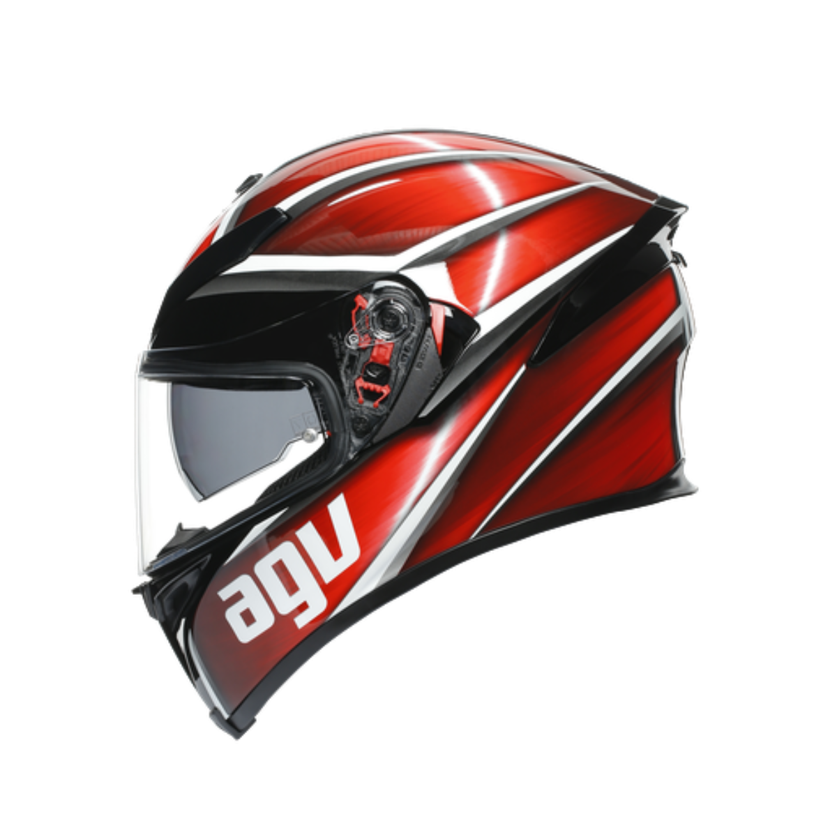 AGV KASK/K5 S MULTI MPLK TEMPEST BLACK RED