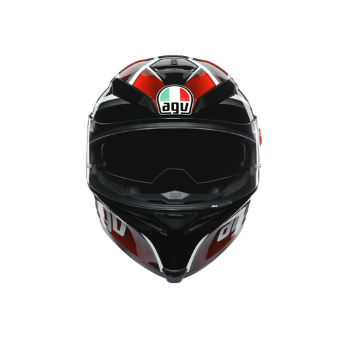 AGV KASK/K5 S MULTI MPLK TEMPEST BLACK RED