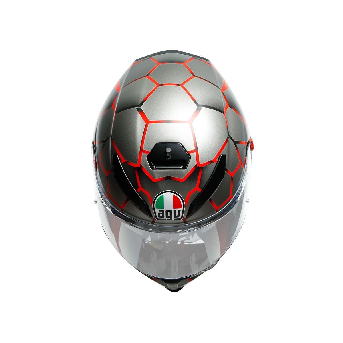 AGV KASK/K5 S MULTI PLK VULCANUM RED