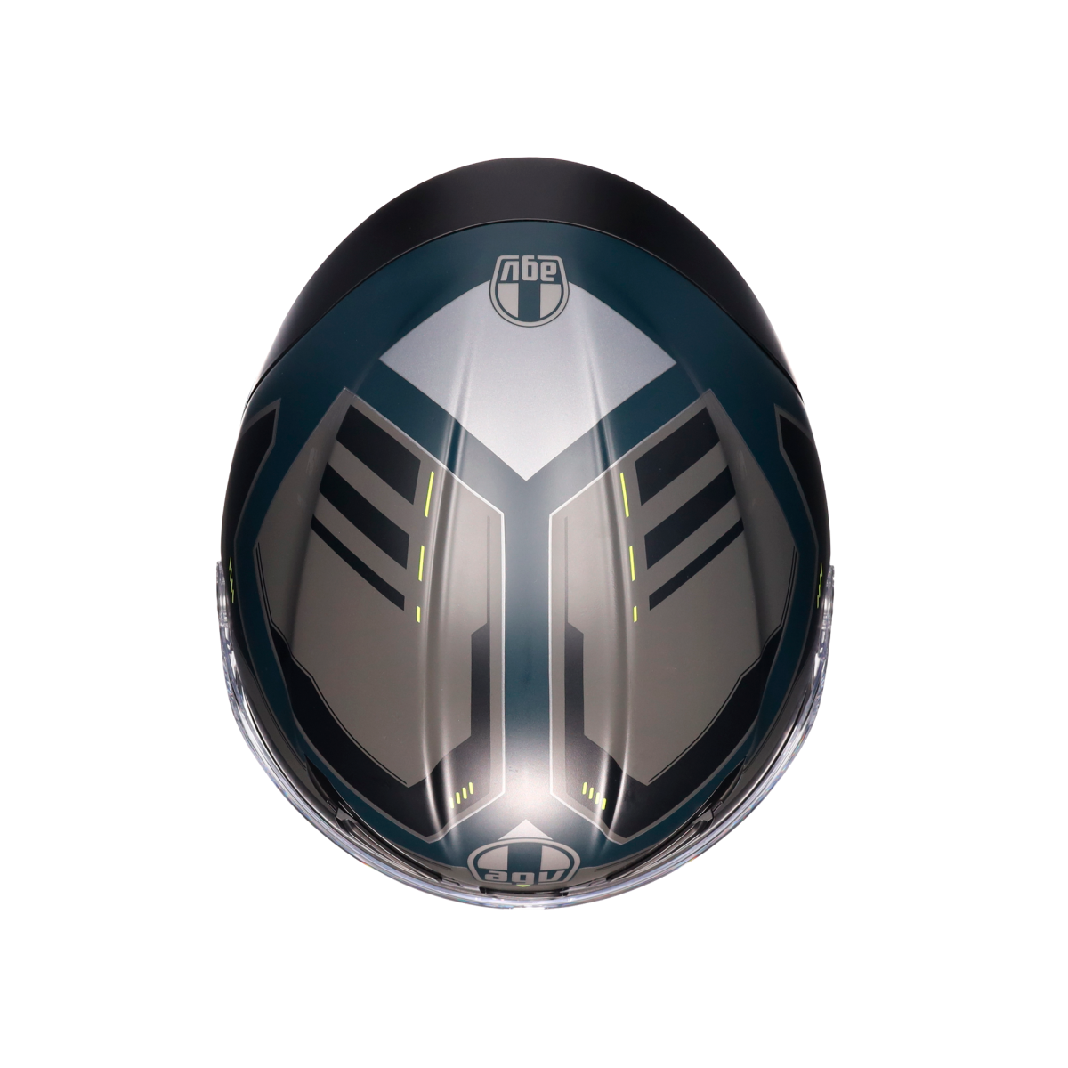 AGV KASK/K6 S MPLK ENHANCE MATT GREY/YELLOW FLUO