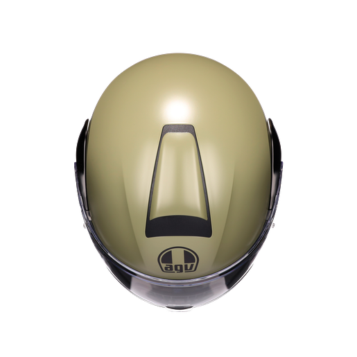 AGV KASK/STREETMODULAR E2206 MPLK MONO MATT GREEN/BLACK