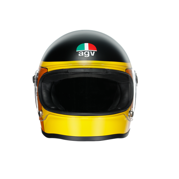 AGV KASK/X3000 MULTI GASOLINE MATT BLACK/ORANGE