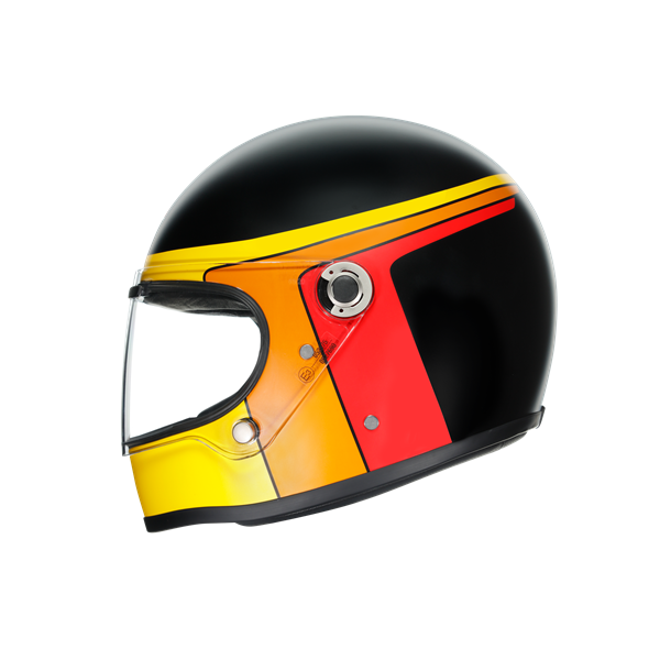 AGV KASK/X3000 MULTI GASOLINE MATT BLACK/ORANGE