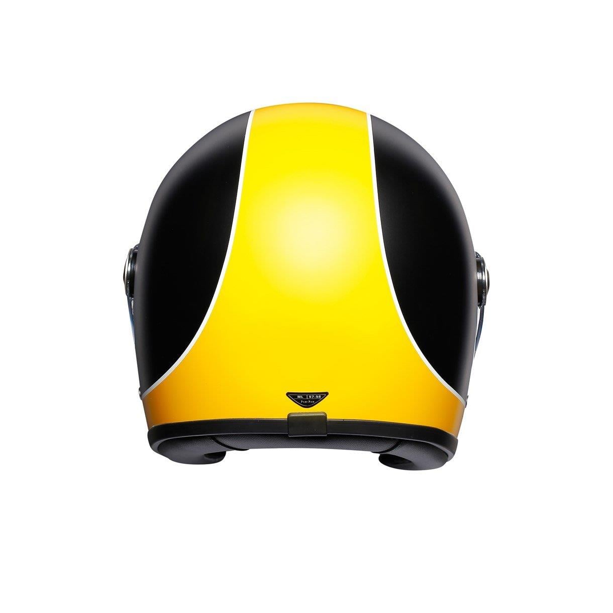 AGV KASK/X3000 MULTI SUPER AGV MATT BLK/YLW