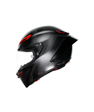 Agv Pista GP RR Carbon Blk Red Kapalı Kask