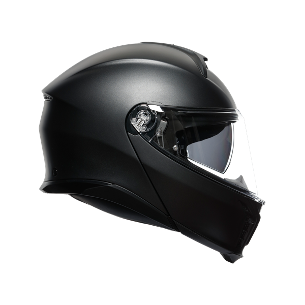 Agv Tourmodular Solid PLK Matt Black Çene Açılır Kask