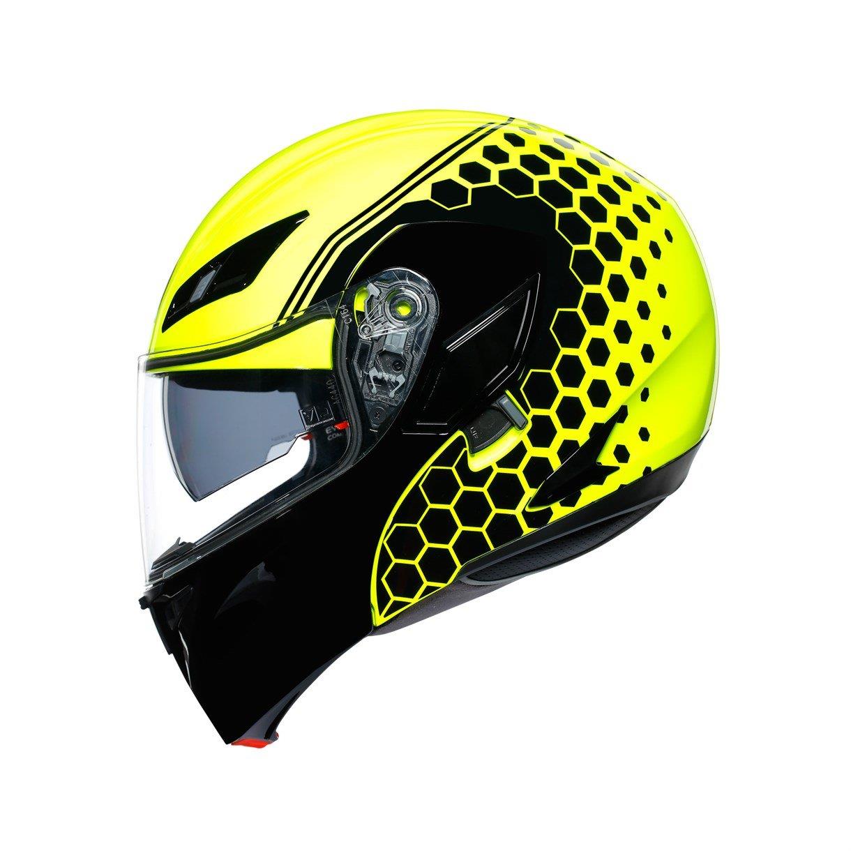 AGV/COMPACT ST MLT PLK DETROIT YELLW FLUO BLK