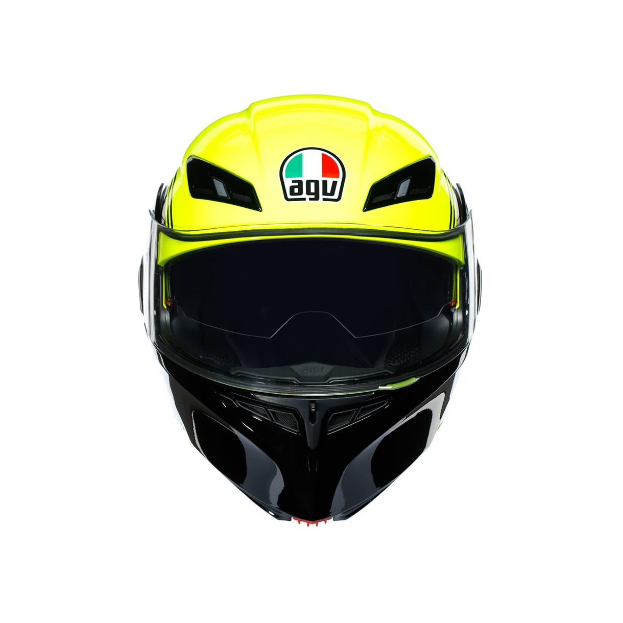 AGV/COMPACT ST MLT PLK DETROIT YELLW FLUO BLK