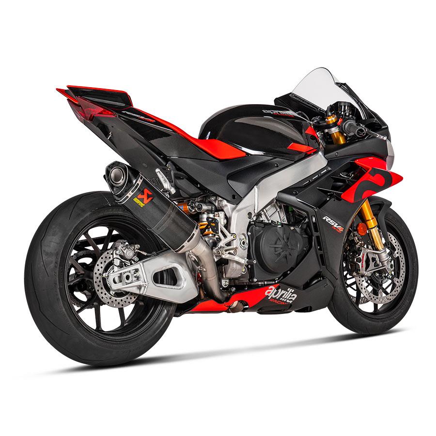 AKRAPOVIC S-A10SO13-RC APRILIA RSV4 (21-24) - TUONO V4 (21-24) SLIP-ON LINE (CARBON) EGZOZ