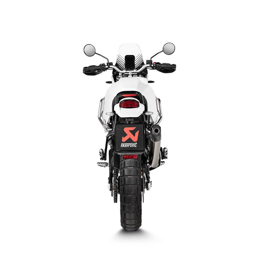 AKRAPOVIC S-D9SO19-HJAT DUCATI DESERT X (22-24) SLIP-ON LINE (TITANIUM) EGZOZ