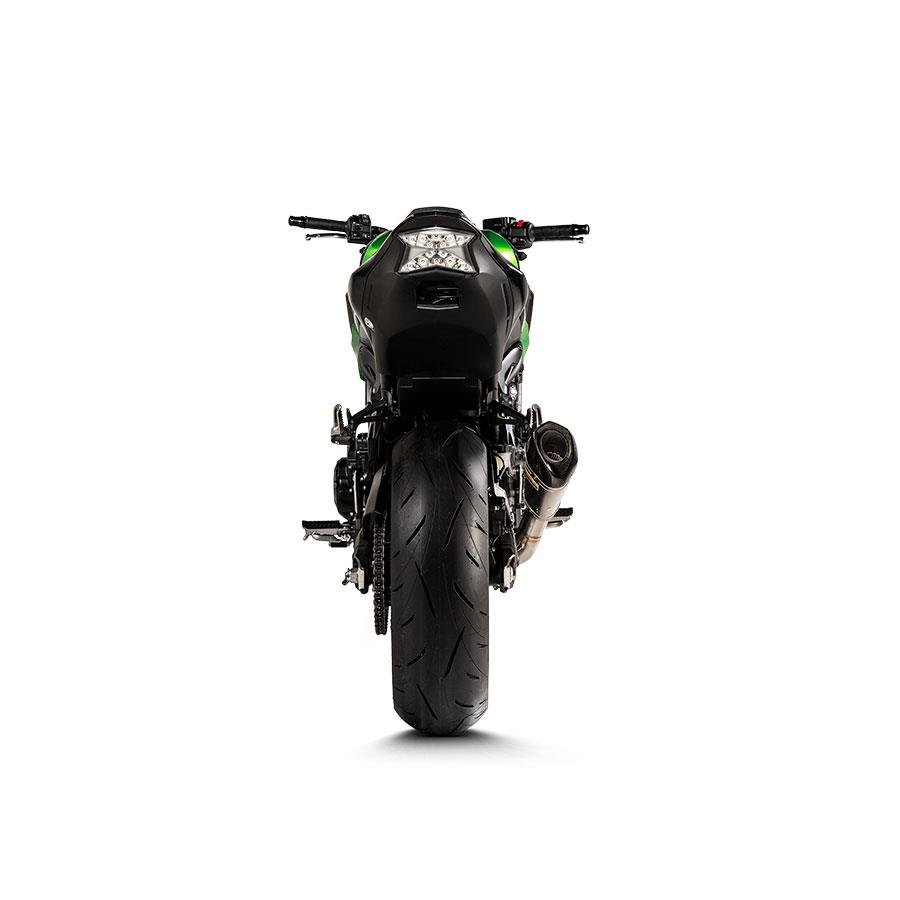 AKRAPOVIC S-K9SO7-ASZT KAWASAKI Z900 (20-24) SLIP-ON LINE (TITANIUM) EGZOZ