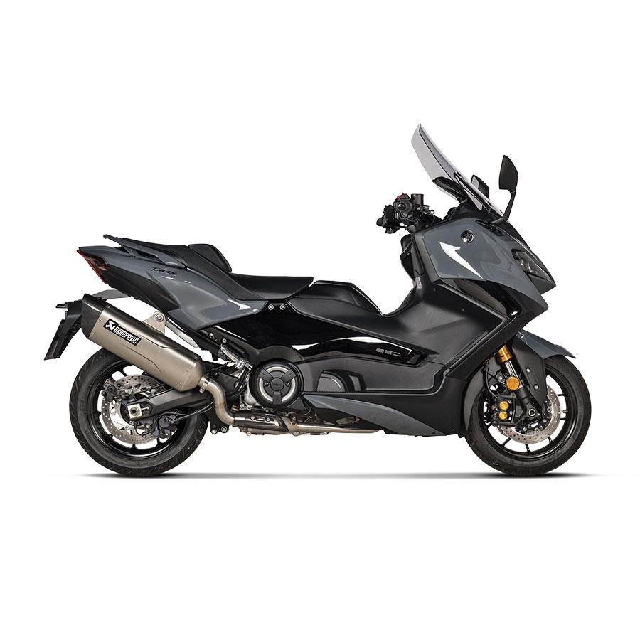 AKRAPOVIC S-Y5R8-HILT YAMAHA T-MAX (20-24) RACING LINE (TITANIUM) EGZOZ