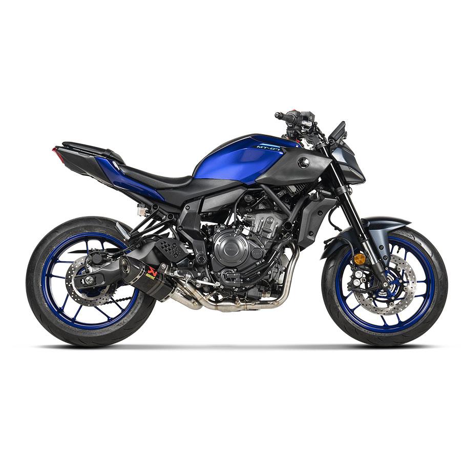 AKRAPOVIC S-Y7R2-AFC/1 YAMAHA MT-07/FZ-07 (25) RACING LINE (CARBON) EGZOZ