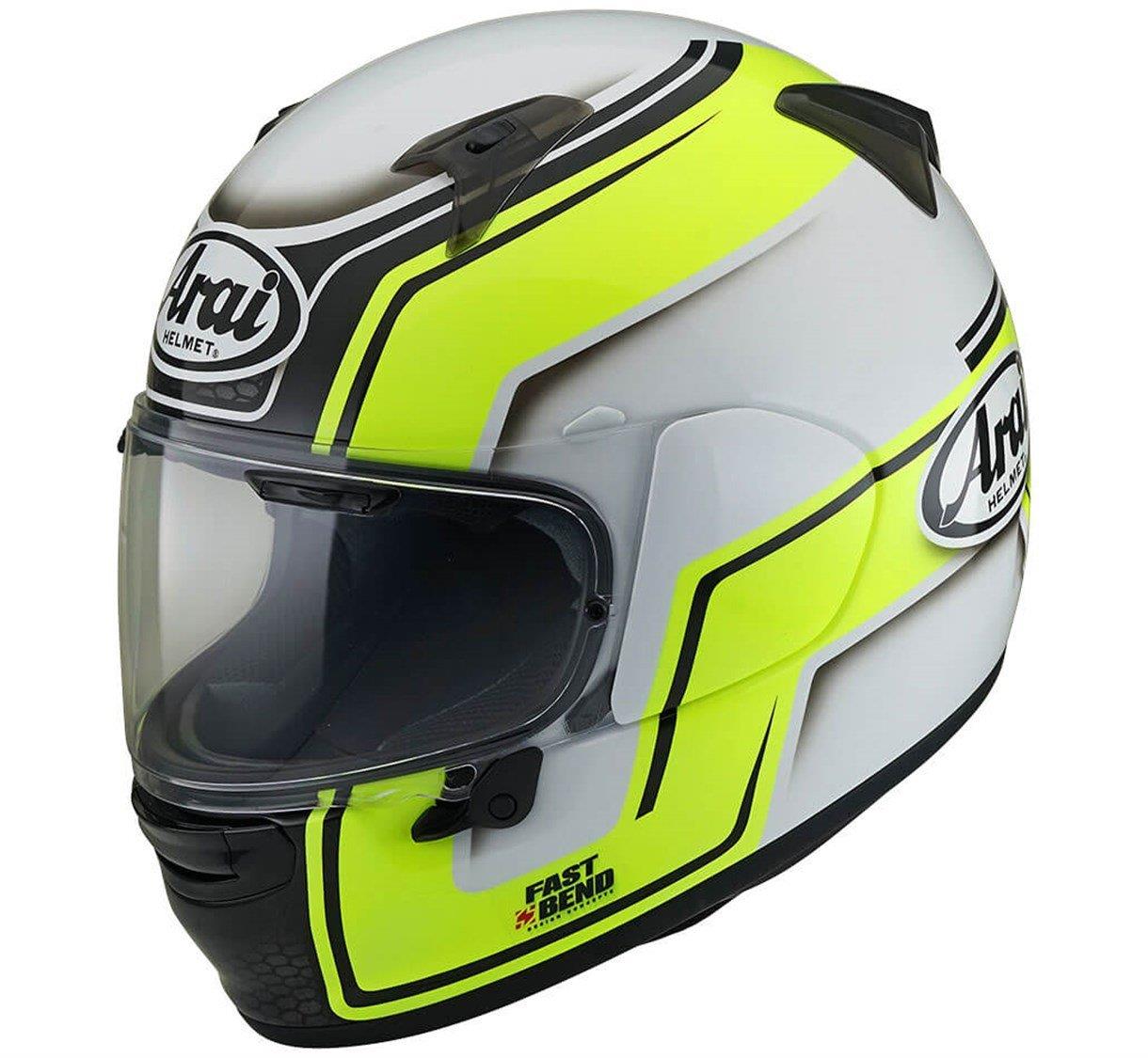 Arai Profile-V Bend Yellow Kapalı Kask