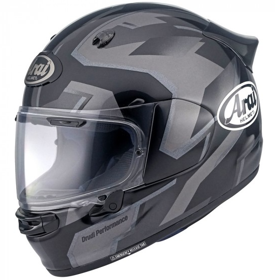 Arai Quantic Robotic Black Kapalı Kask