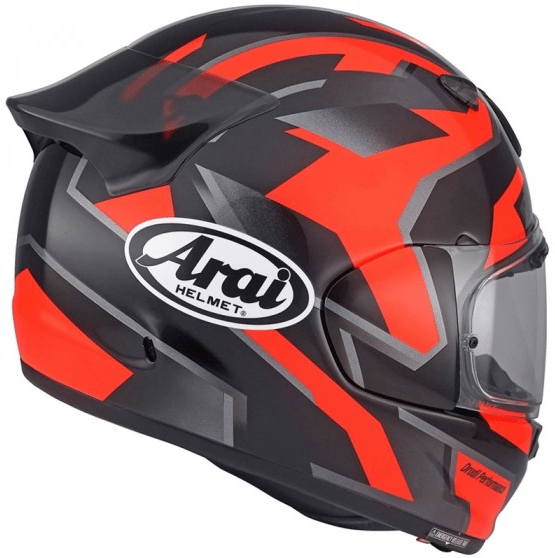 Arai Quantic Robotic Red Kapalı Kask