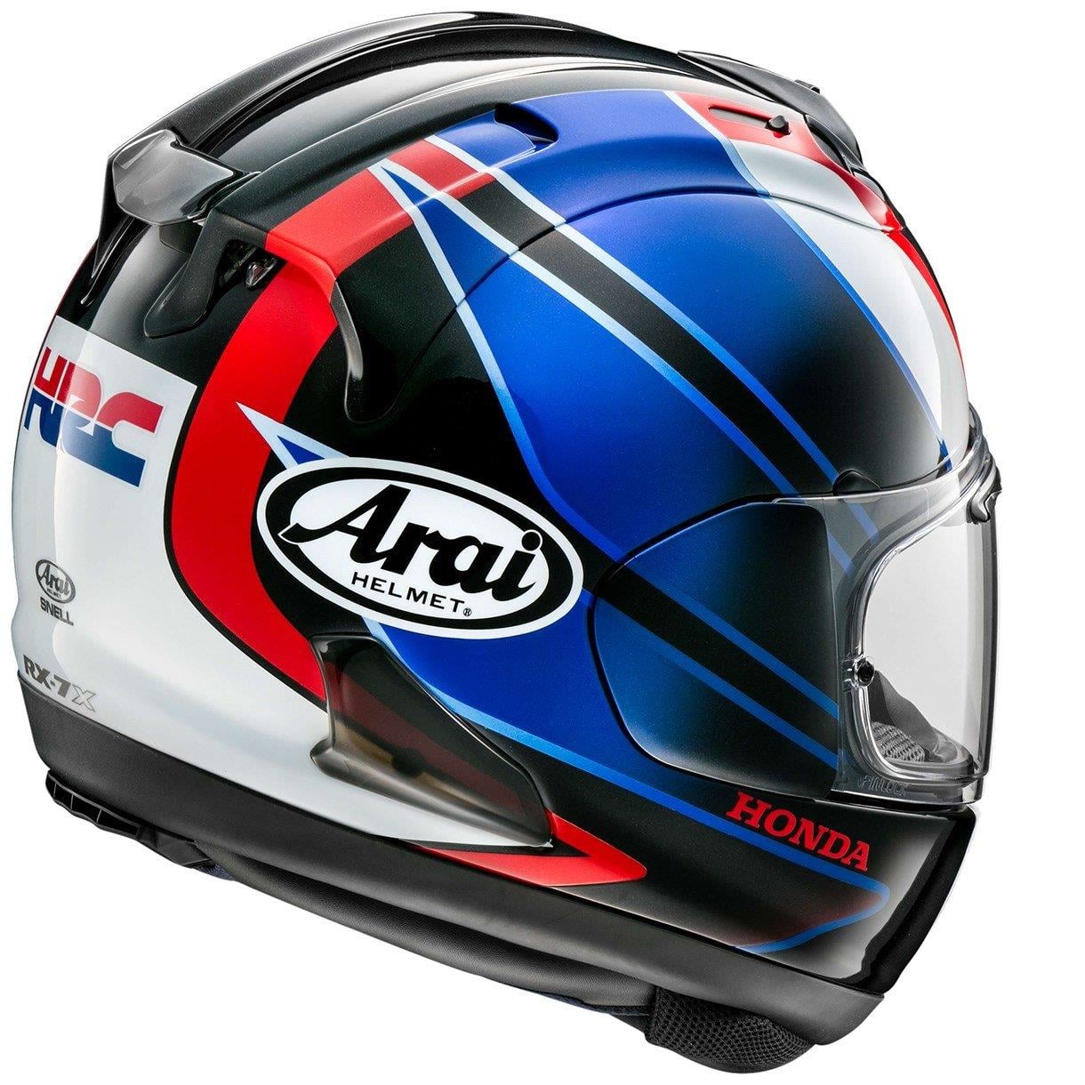 Arai RX7 V Honda CBR Blue Kapalı Kask