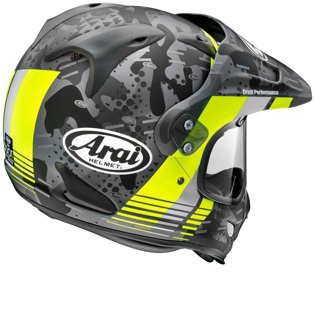Arai Tour-X4 Cover Fluor Yellow Kapalı Kask
