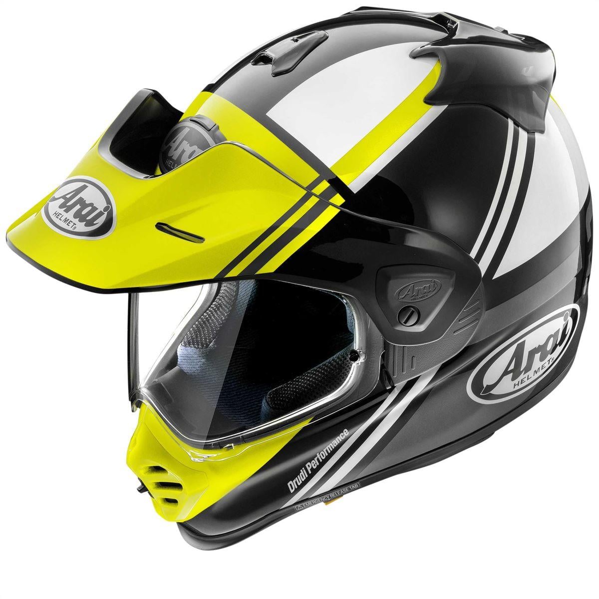 Arai Tour-X5 Cosmic Fluor Yellow Kapalı Kask