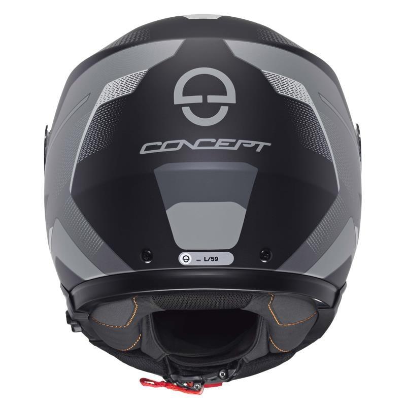 CONCEPT Çene Açılır Motosiklet Kaskı Tracer Anthracite