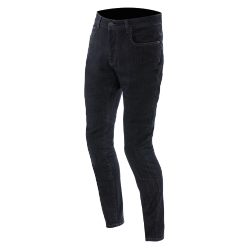 DAINESE 5-POCKET DENIM REGULAR TAPERED PANTS DEEP BLUE