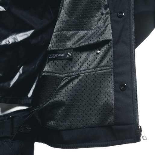 Dainese Air Frame 3 Black Red Fluo Tekstil Mont