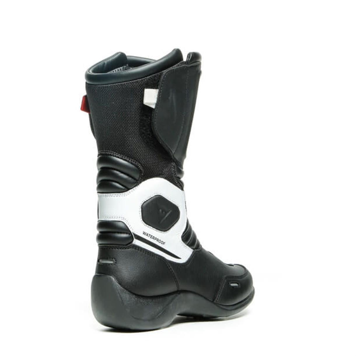 Dainese Aurora D-WP Siyah Beyaz Kadın Motosiklet Botu