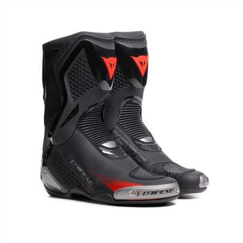 DAINESE BOT/TORQUE 4 AIR BOOTS BLACK RED LAVA