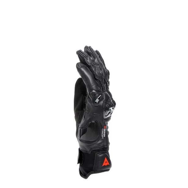 Dainese Carbon 4 Black Kısa Deri Eldiven