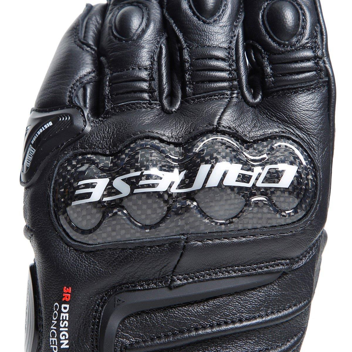 Dainese Carbon 4 Long Gloves Black Deri Eldiven