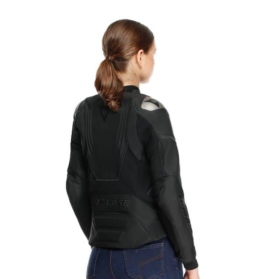 DAINESE CEKET RACING 5 LEATHER WMN BLK BLK