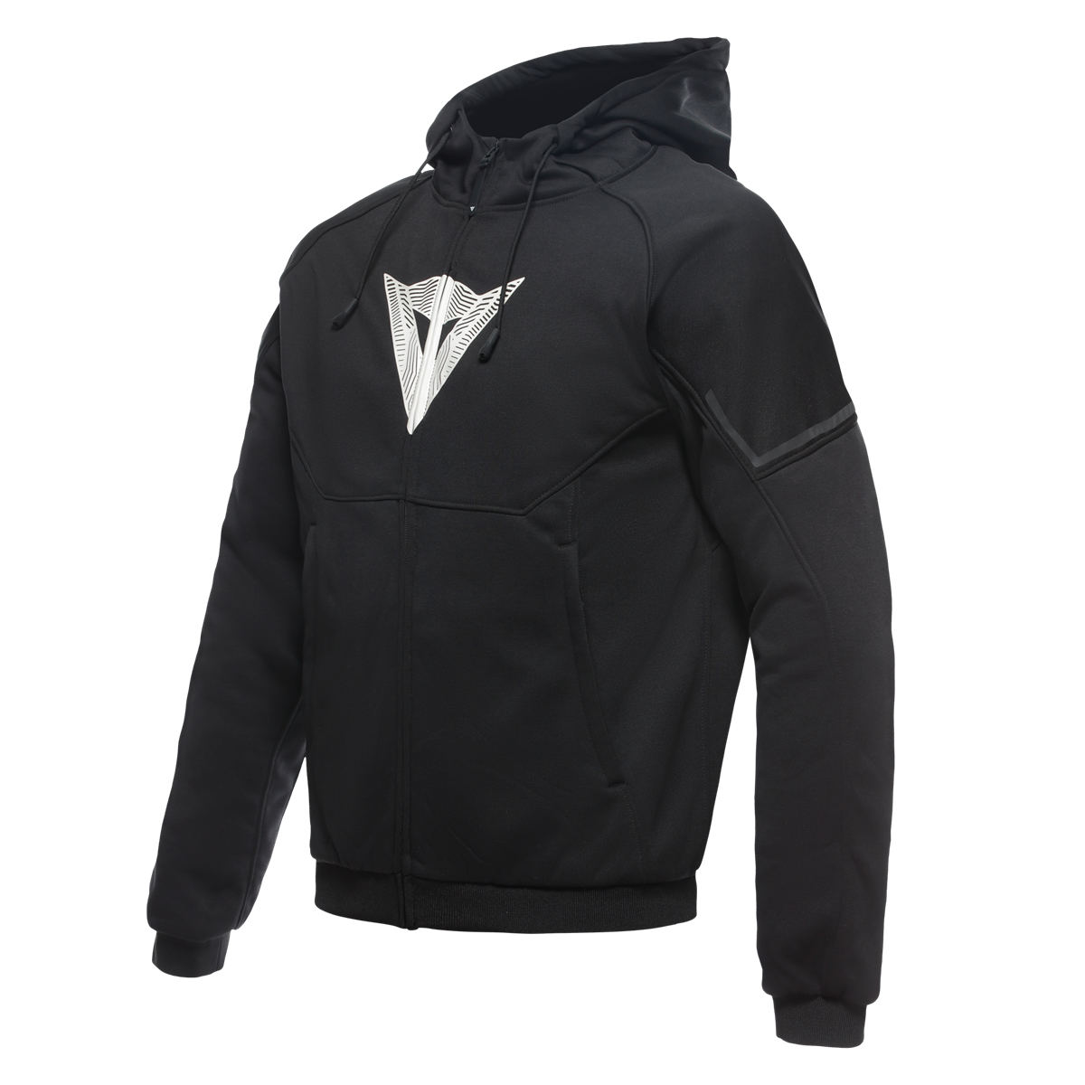DAINESE CEKET/DAEMON-X SAFETY HOODIE FULL ZIP BLK BLK WHT