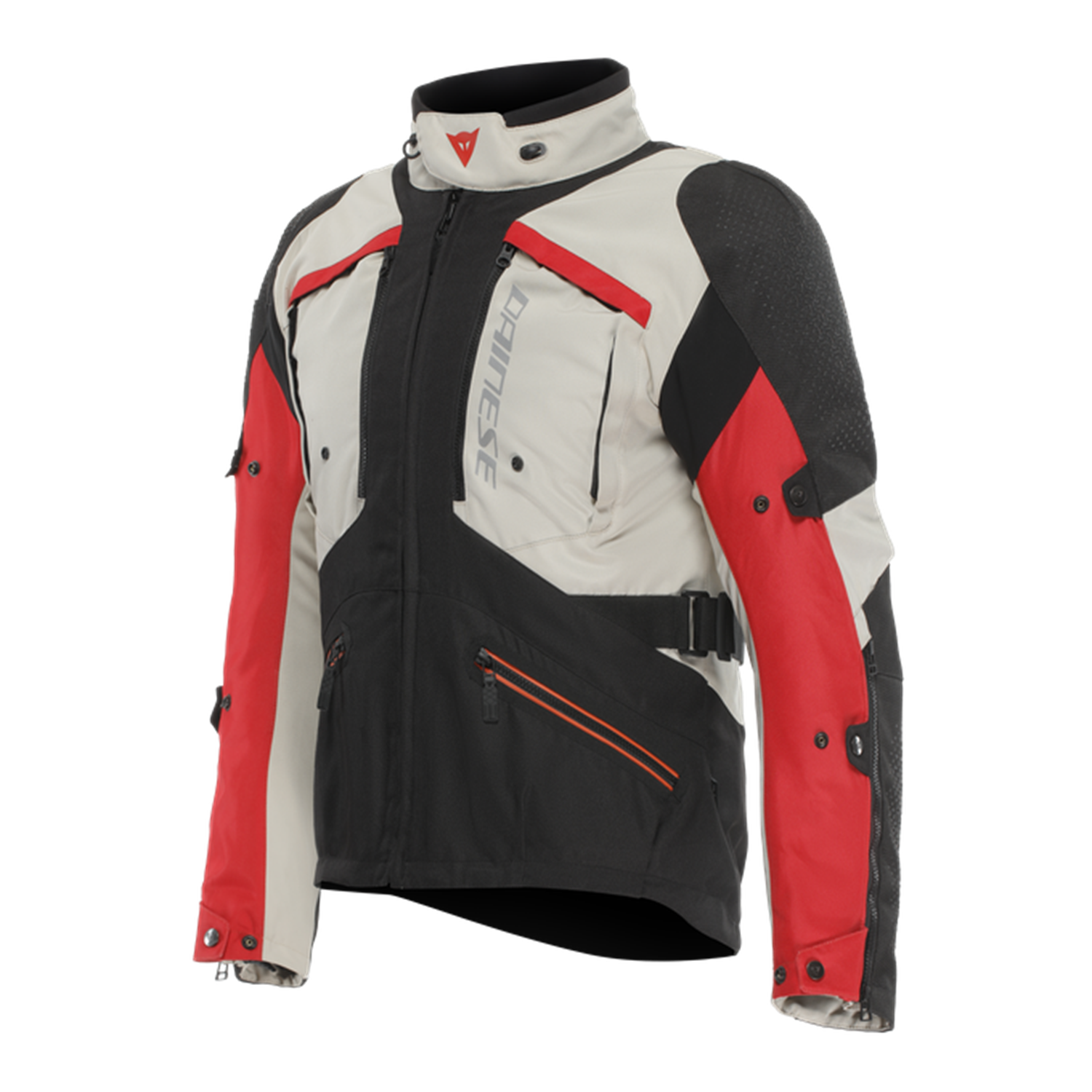 DAINESE CEKET/GULLFOSS D-DRY JACKET TIDAL FOAM BLACK/RED FOAM