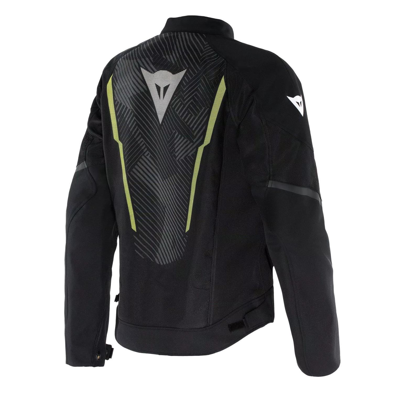 DAINESE CEKET/HEROSPHERE AIR TEX JACKET BLACK WHITE YELLOW FLUO