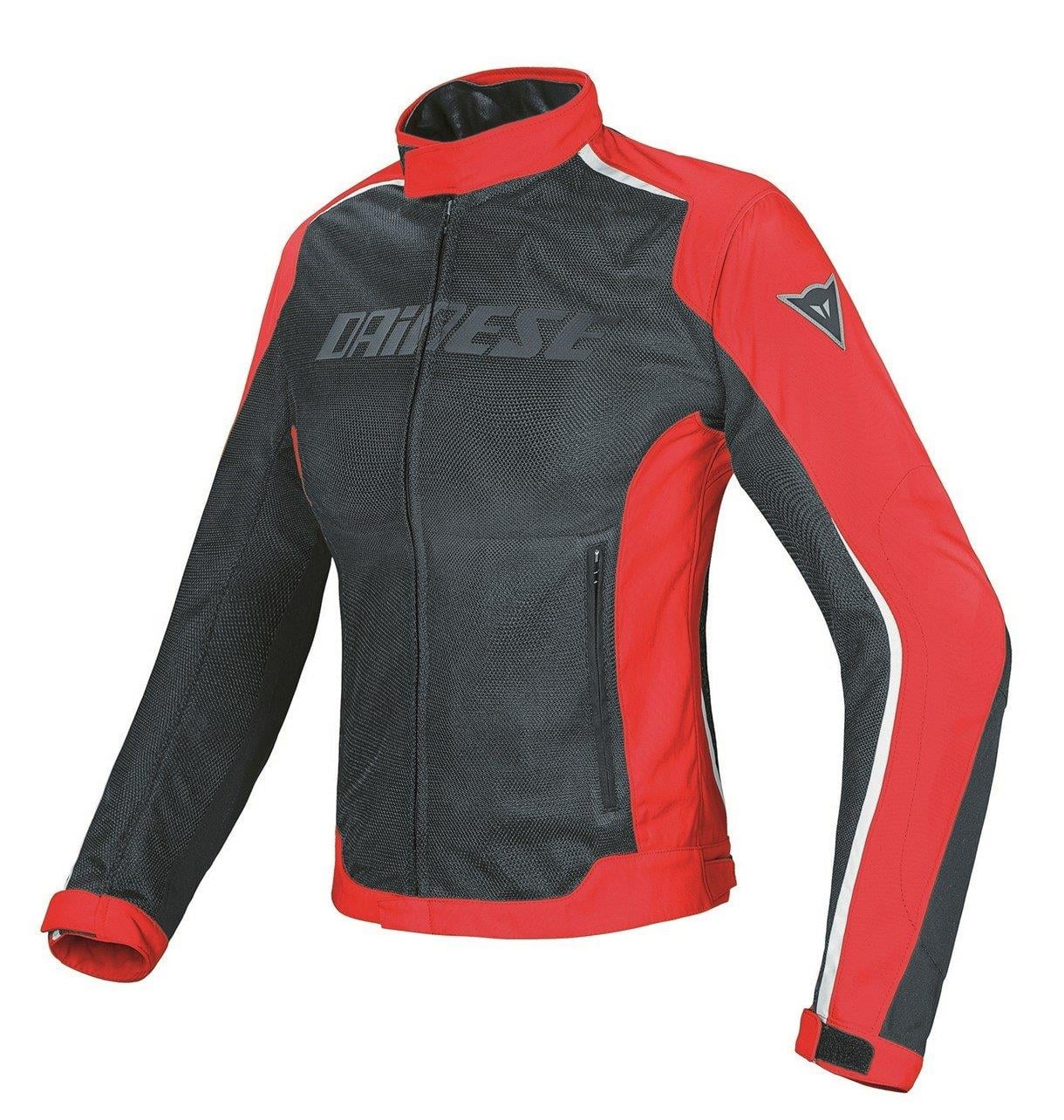 DAINESE CEKET/HYDRA FLUX D-DRY LDY BLK RED WHT
